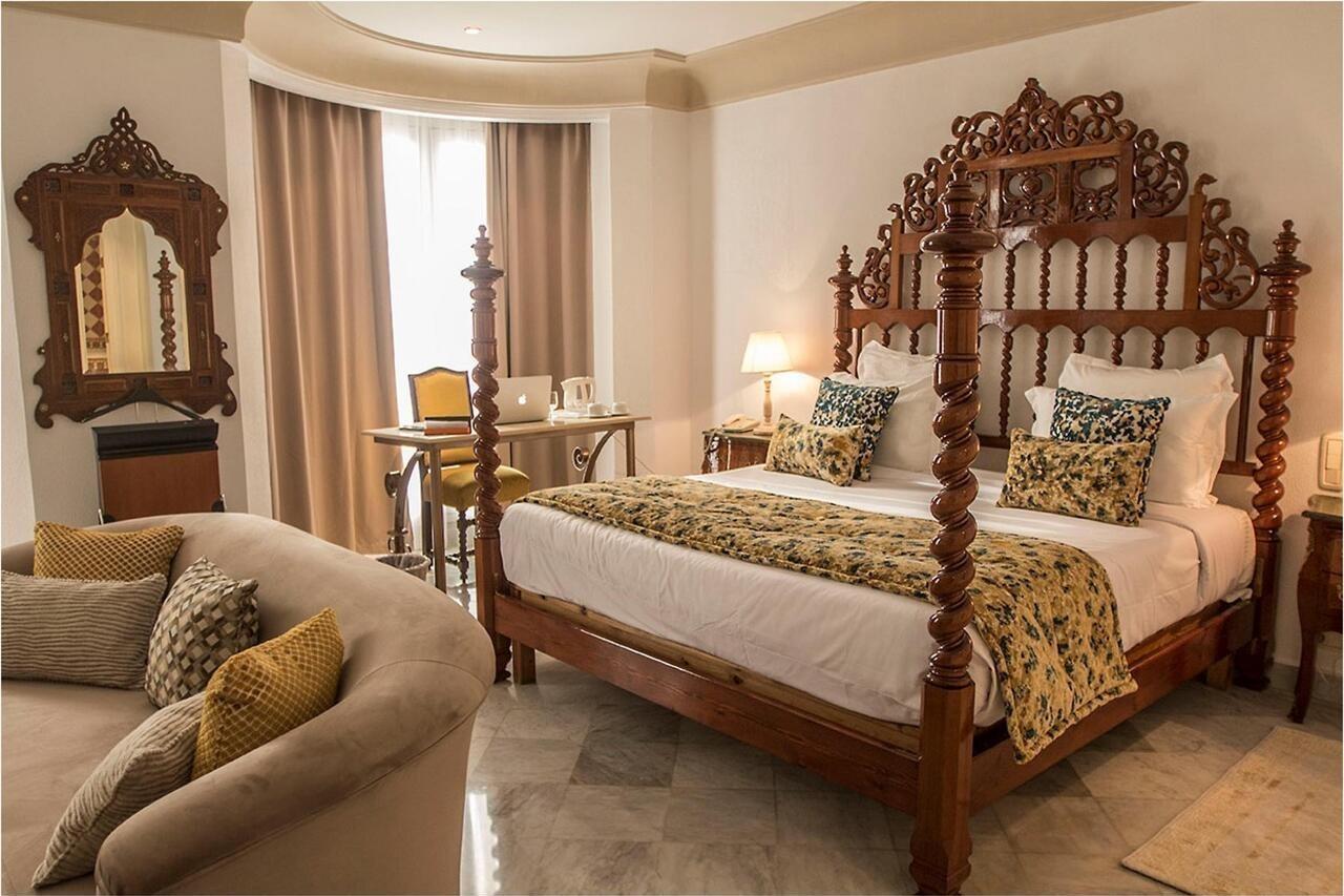 โฮเต็ล ลา ไมสัน บลังเช Hotel ตูนิส ภายนอก รูปภาพ A bedroom at the hotel