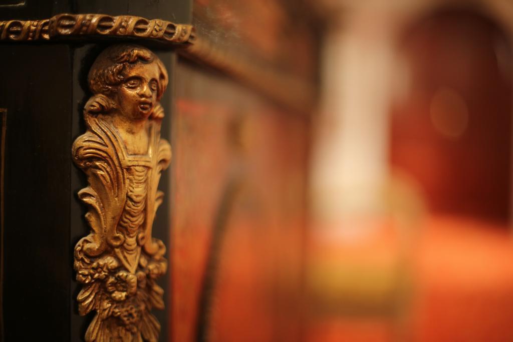 โฮเต็ล ลา ไมสัน บลังเช Hotel ตูนิส ภายนอก รูปภาพ Detail of the organ