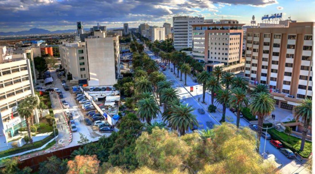 โฮเต็ล ลา ไมสัน บลังเช Hotel ตูนิส ภายนอก รูปภาพ View of the city